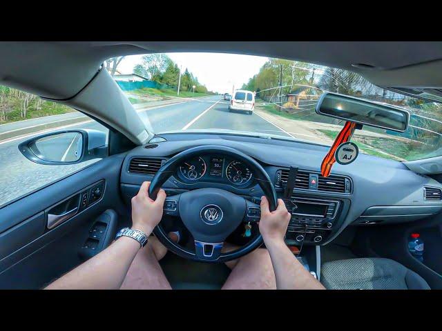 BEHIND THE WHEEL / VOLKSWAGEN JETTA [1.4 122HP]  / POV TEST DRIVE / FIRST PERSON TEST DRIVE