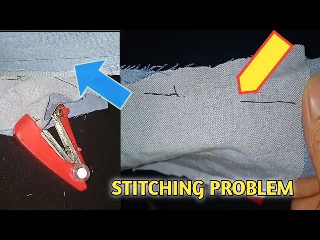 Portable Sewing Machine Stitching Problem Solution
