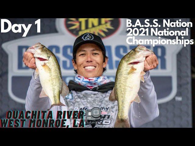 Day 1 - Ouachita River, LA - 2021 B.A.S.S. Nation National Championship