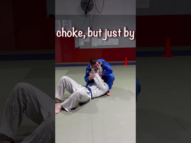 Baseball Choke Counter in Judo and BJJ ft Teagan