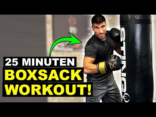 Boxsack Workout für ZUHAUSE zum Mitmachen (Auch für Anfänger)