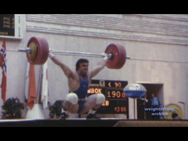 90 kg - 1983 Weightlifting World Championships - Moscow, Russia