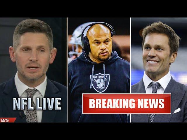 NFL LIVE | Tom Brady era begin - Adam Schefter BREAKING: Raiders seeking HC replace Antonio Pierce