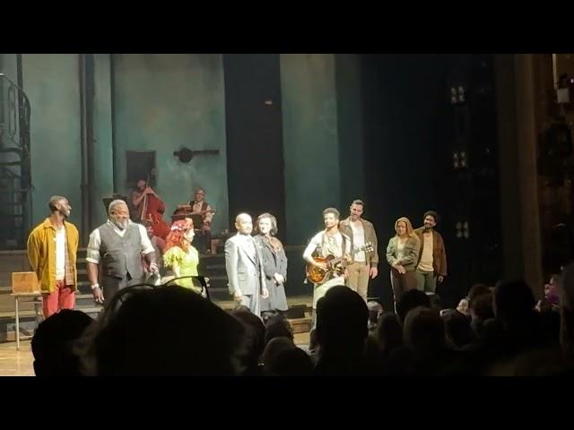 hadestown bows + 'we raise our cups' | broadway | 05/15/24