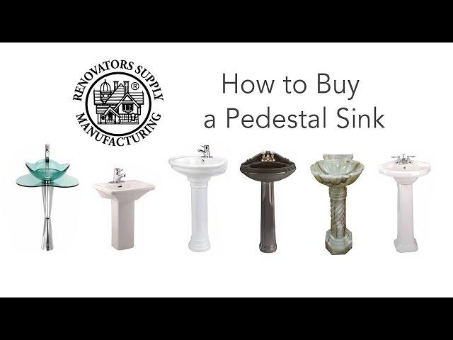 Bathroom Pedestal Sinks How to Buy | Renovator's Supply