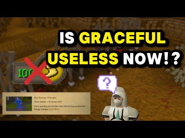 Is Graceful Completely USELESS Now!?—New Energy Changes OSRS #oldschoolrunescape #runescape #osrs