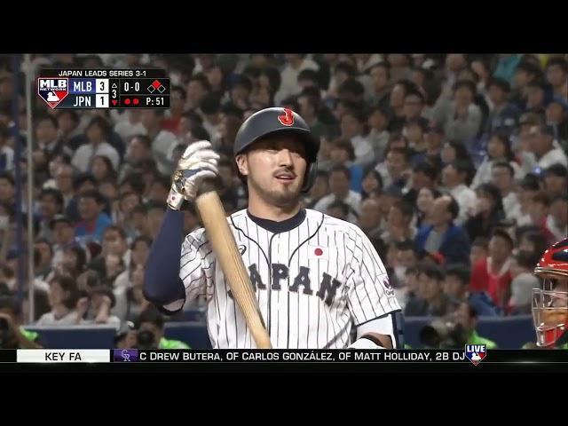 プロ野球 - 日米野球 - 侍ジャパン vs MLB オールスターチーム ハイライト -  HIGHLIGHTS - Japan All-Star Series Game 5 - 2018/11/14