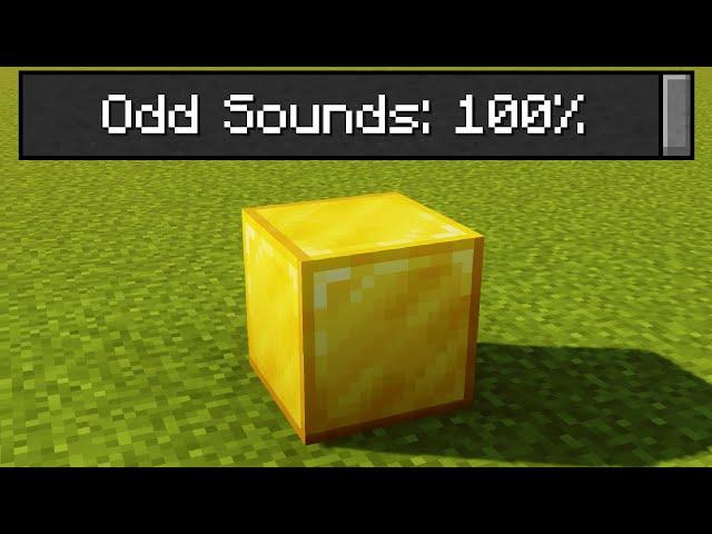 When a Programmer changes Minecraft's sounds...