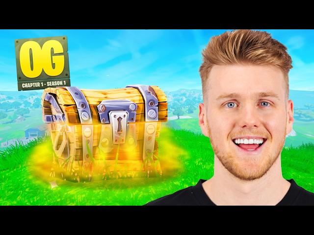 The OG FORTNITE ONE CHEST Challenge!