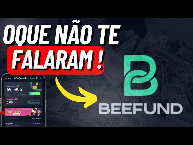 (BEEFUND): É Golpe ? É Confiável ?  VOU TE MOSTRAR !