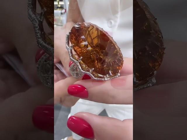 Кольцо из белого золота «Дзимму» от  Ювелирного Дома «Максим Демидов»