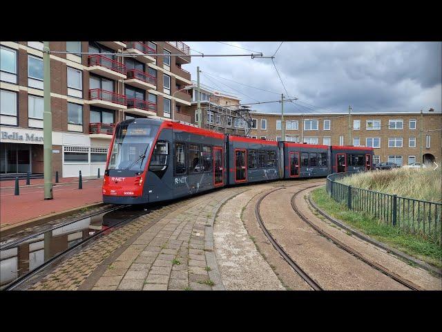 HTM R-NET tramlijn 11 Scheveningen Haven - Station Den Haag Hollands Spoor v.v. | Avenio 5008 | 2022