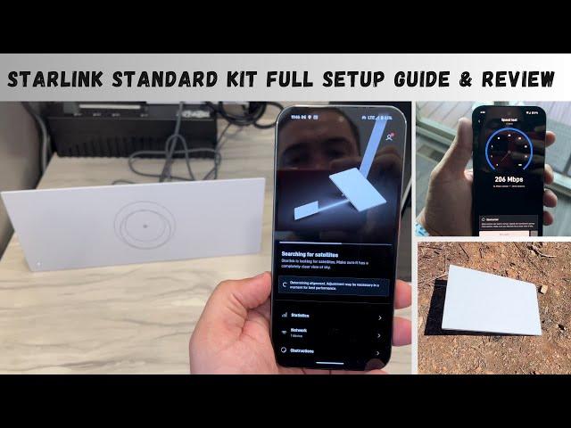 Starlink Standard Kit Full Setup Guide & Review