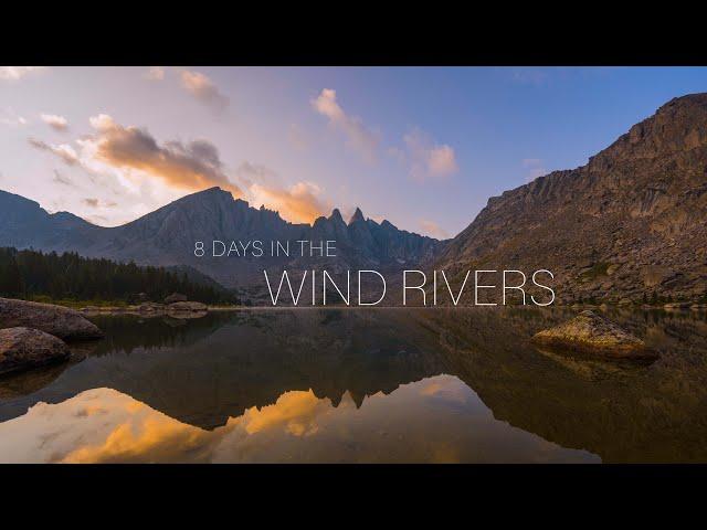 8 Days in the Wind River Mountains of Wyoming | Backpacking Photography Trip