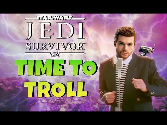 Can you beat Jedi Survivor with only Troll Moves?