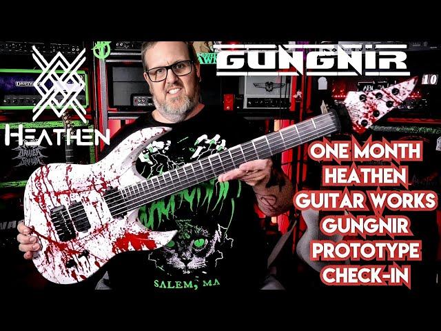 Heathen Guitar Works: One Month Of The Gungnir Prototype