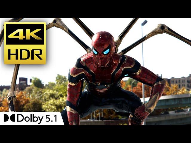 Spider-Man: No Way Home (2021) - Spider-Man vs. Doctor Octopus [4K HDR - Dolby 5.1]