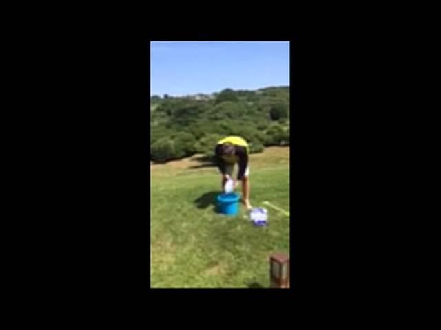 Cam Neely does the ice bucket challenge