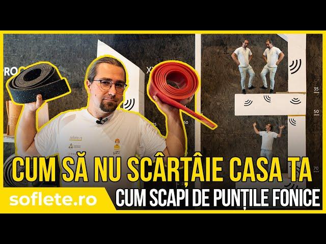 Cum să NU scârțâie casa ta din lemn? PUNȚILE FONICE