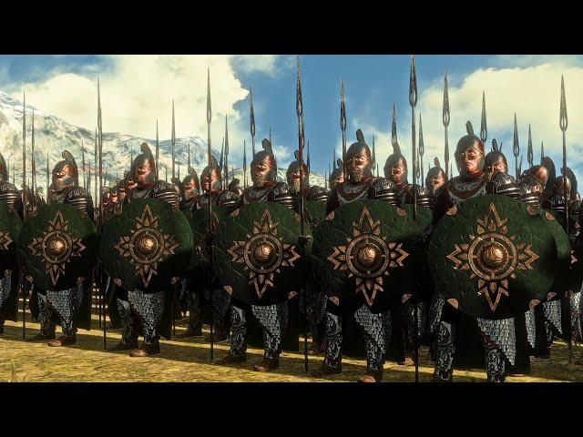 Uruk-Hai Vs Rohan | 17,000 Unit Lord of the Rings Cinematic battle