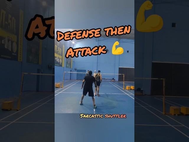 Defence then attack| Badminton defence| Badminton attack| Gaurav bharti #badminton #badmintonlovers