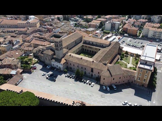 Rieti is a town and comune in Lazio DRONE ARIAL VIEW! - Rieti Italy - ECTV