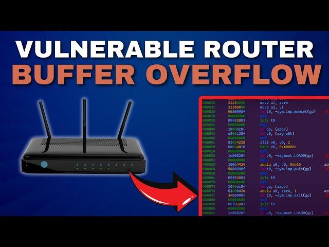 Exploiting a buffer overflow in an (intentionally) vulnerable router - DVRF stack_bof_01