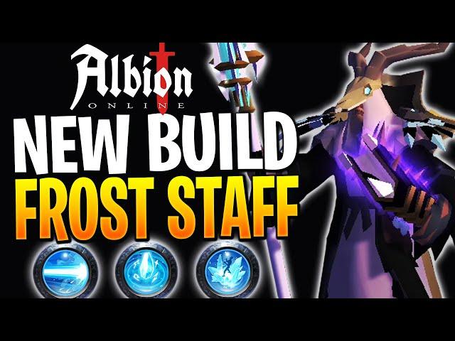 This NEW FROST STAFF BUILD Is VERY OP! Albion Frost Staff Build 2023