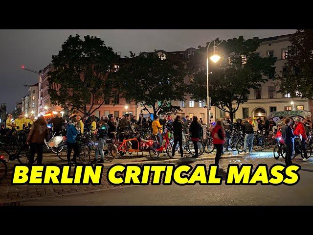 BERLIN CRITICAL MASS 2021- VLOG GOWES SEPEDA JERMAN - GERMANY - Fahrrad mirip JLFR