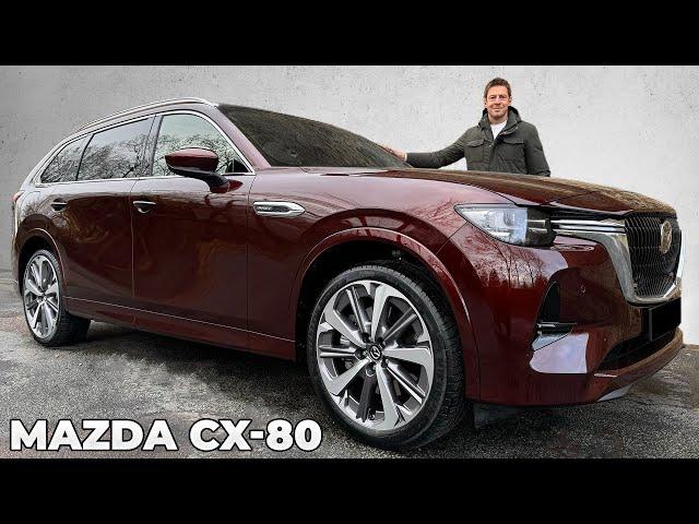 Essai Mazda CX-80 – Le meilleur rapport "qualité - prix" ?