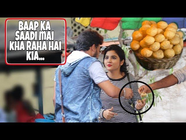 Eating Girls's PANIPURI Prank |Prank In India|Gone EPic | Funky Tv|