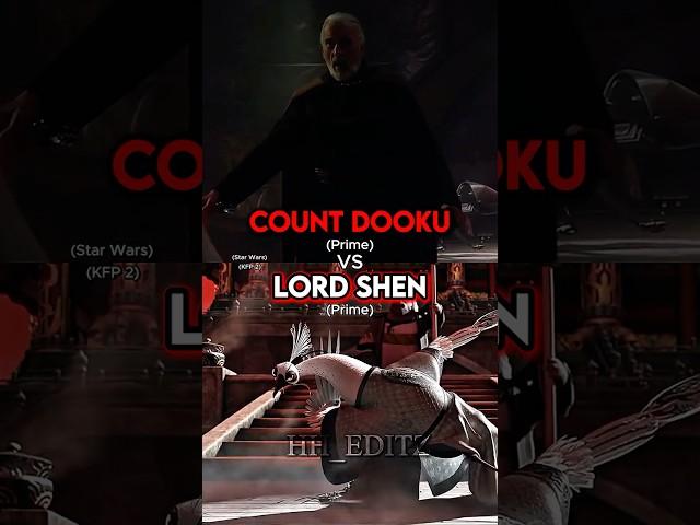 Lord Shen vs Count Dooku
