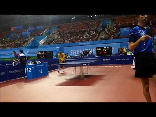 Burģis vs Anderson unversiade 2011 1st -2nd set