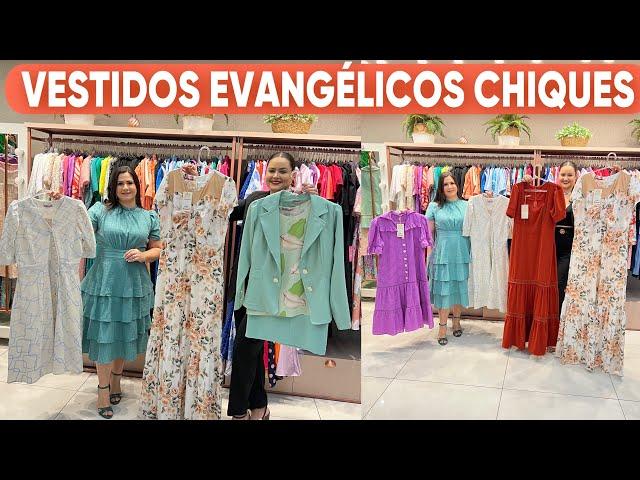 ￼ Vestidos evangélicos chiques / DIRETO DA FABRICA.