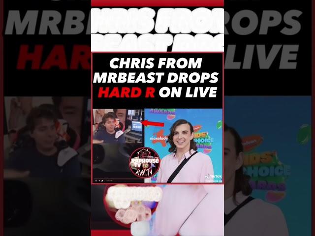 Chris From Mrbeast Says The N-WORD and he’s a P3D0 (Cancle him)#shorts #christyson #blowup