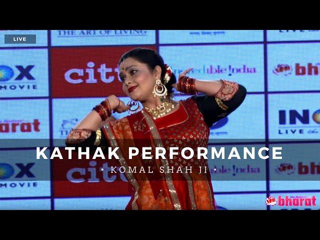 Komal Shah ji’s Mesmerising Kathak Performance | Live @ The Festival of Bharat