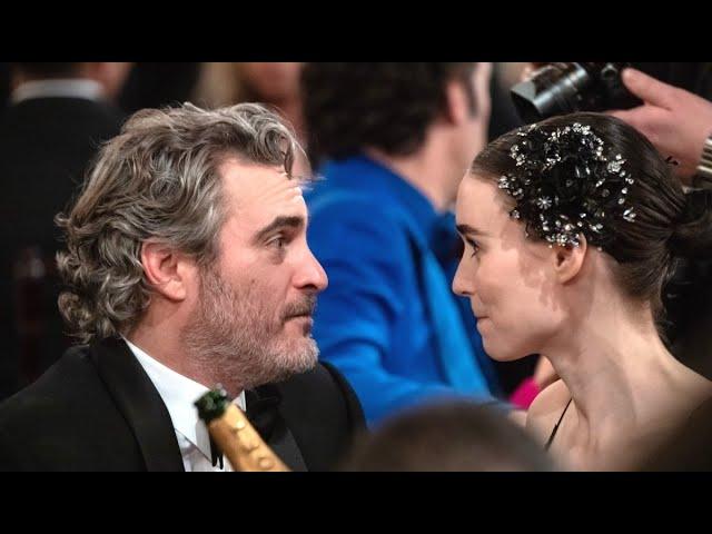 Joaquin Phoenix & Rooney Mara - Cute Moments Through The Years ️