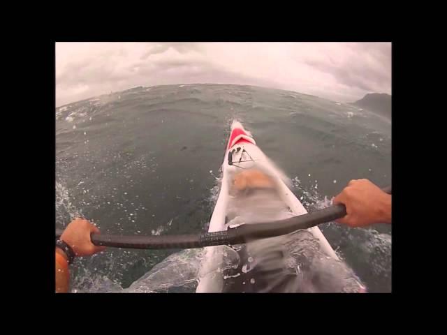 Storm Paddling in 50 knots of wind