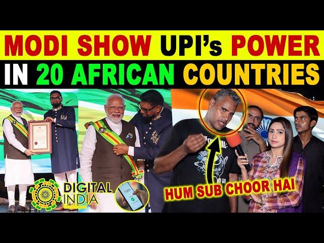 MODI & INDIA NOW EXPANDING UPI IN AFRICA | PAK ANGRY REACTION | SANA AMJAD