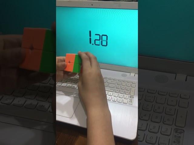 Solve Rubik’s cube in 3 seconds #yihengwang #speedcubing #taha