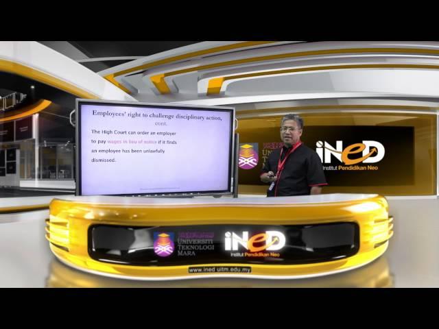 UiTM-iNED MGT340_VPi 12 DISCIPLINE AT WORKPLACE