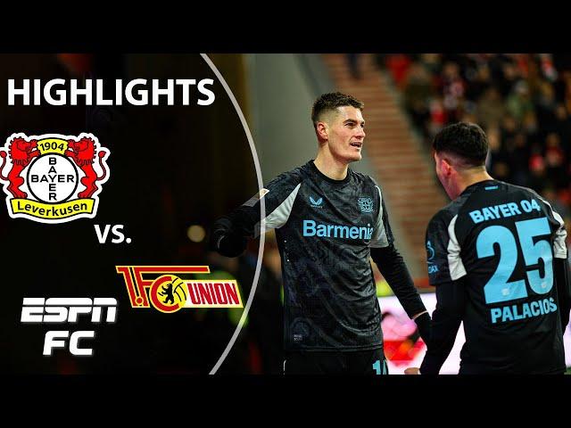  CLOSE FINISH  Union Berlin vs. Bayer Leverkusen | Bundesliga Highlights | ESPN FC