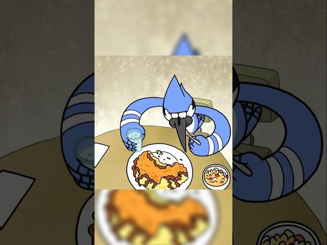 Mordecai Eats The Forbidden Omelet  Challenge #regularshow