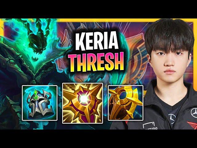 KERIA CRAZY GAME WITH THRESH! | T1 Keria Plays Thresh Support vs Jayce!  Season 2024