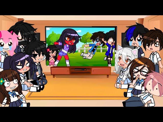 PDH Aphmau & Friends React to Future Gacha Memes Compilation️ || Gacha Club || Aphmau meme5