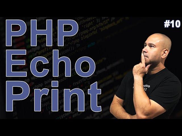 PHP Echo & Print Statements - How to Output to the Browser & Terminal