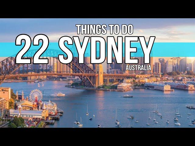 Best Things To Do in Sydney Australia 2024 4K