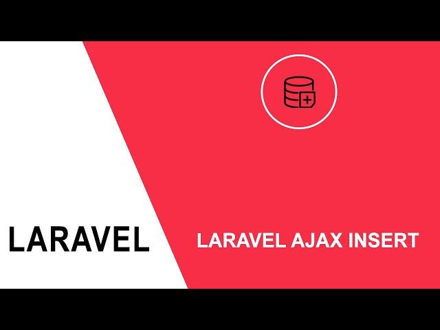 How to insert data using Laravel, Ajax