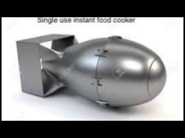 Single use instant food cooker