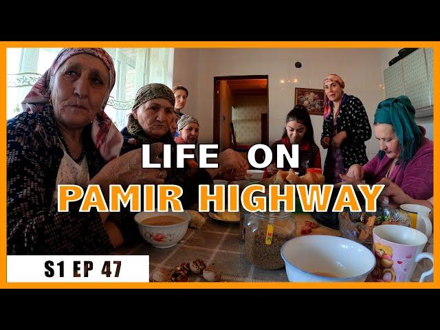 Life on PAMIR HIGHWAY Tajikistan| [S1-Ep.47] Austria  to Afghanistan & Pakistan  on Motorcycle